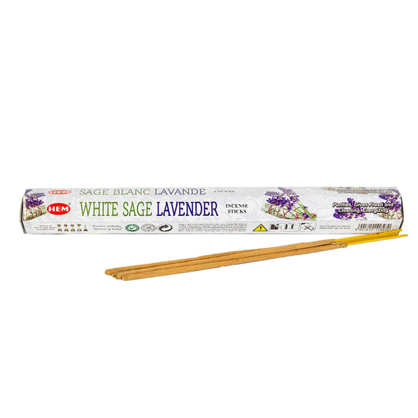 Hem White Sage and Lavender Incense Sticks