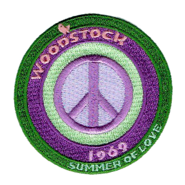 Woodstock 1969 Summer of Love Patch
