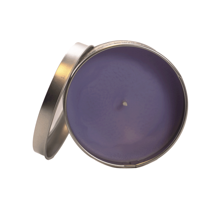 Goloka Lavender Travel Tin Candle top off