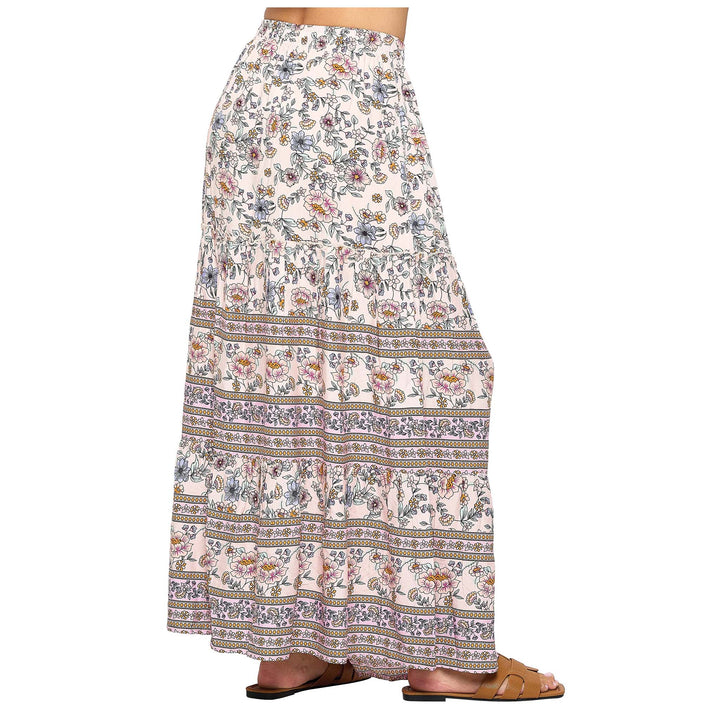 Flora Goddess Boho Skirt back