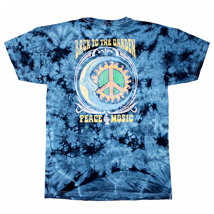Peace, Love, Woodstock Tie Dye T Shirt