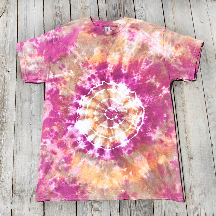 Cosmos Geode Tie Dye T Shirt