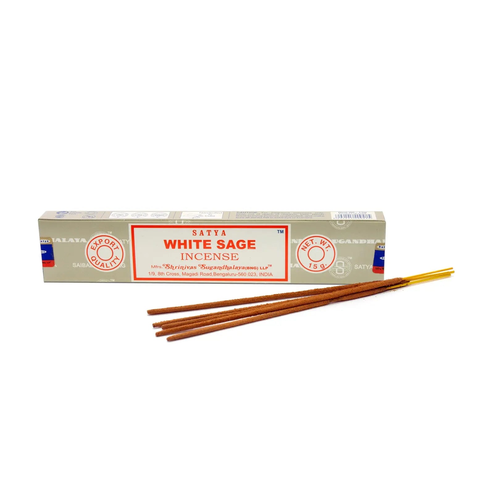 Satya White Sage Incense Sticks Hippie Shop