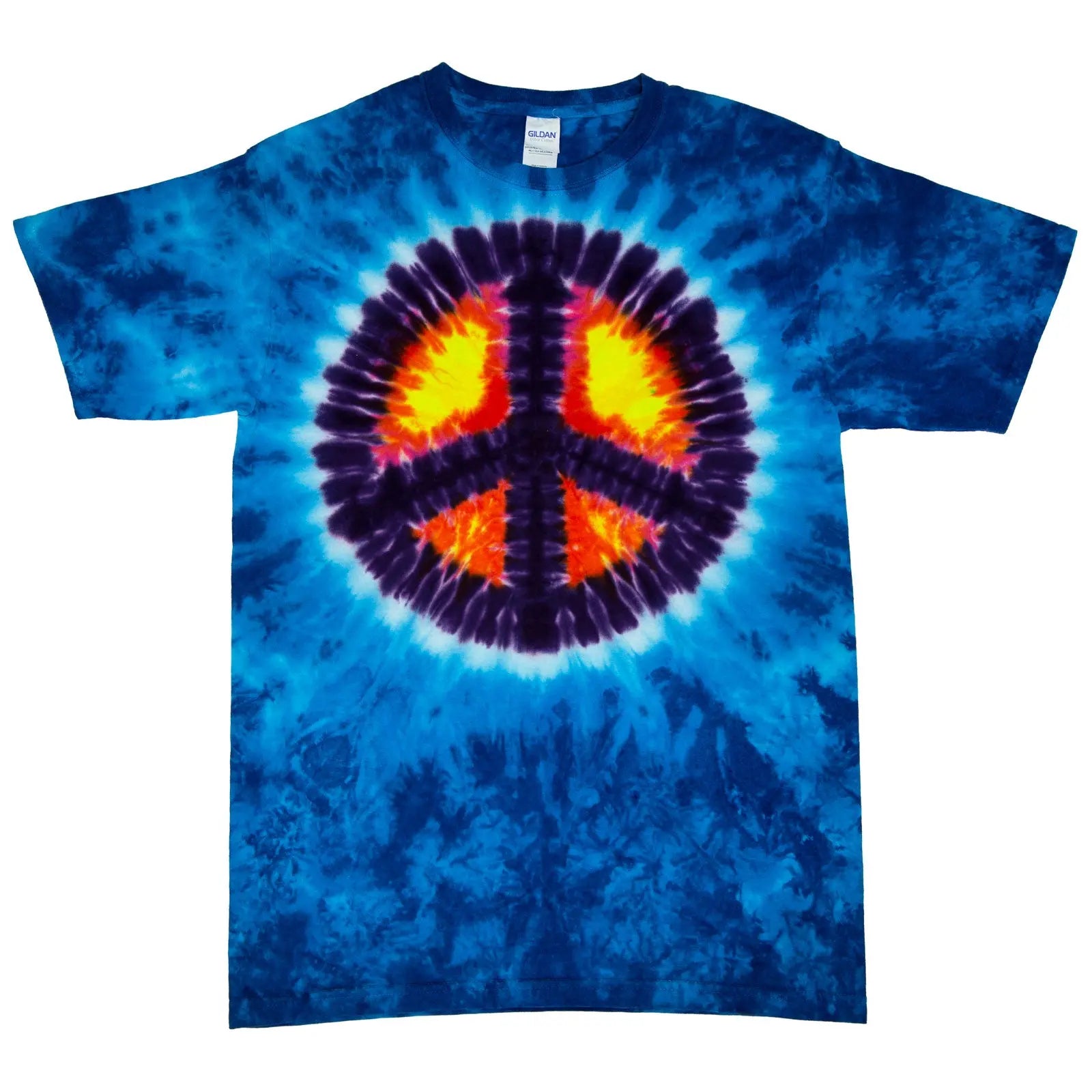 Sunset Peace Tie Dye T Shirt – Hippie Shop
