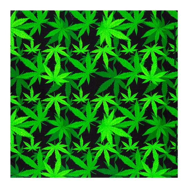 Cannabis Leaf Bandana