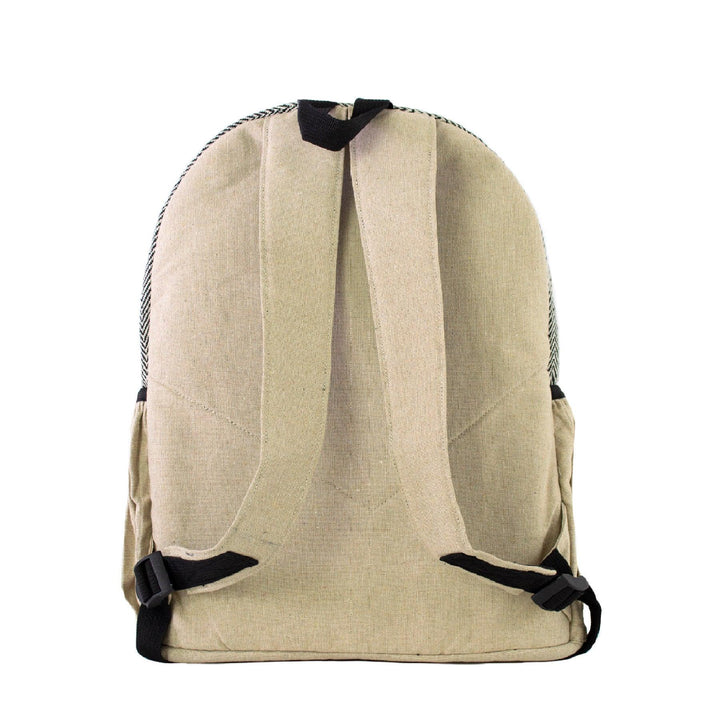 Earthly Essence Hemp and Patchwork Backpack
