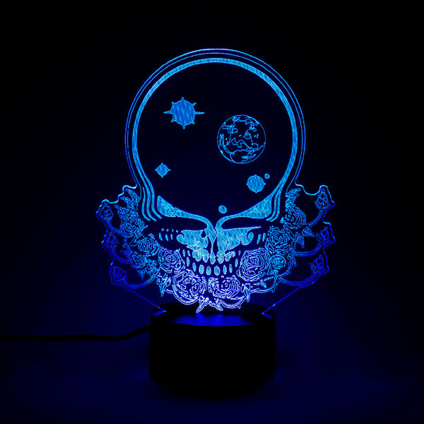 Grateful Dead Space Your Face LED Lamp