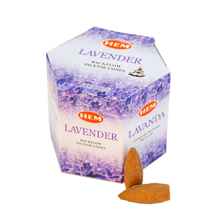 Hem Lavender Backflow Cones