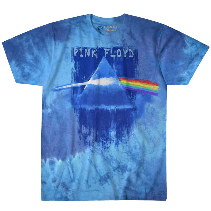 Pink Floyd Prism Paint Tie Dye T Shirt