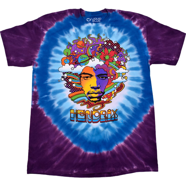 Jimi Hendrix Mod Tie Dye T-Shirt