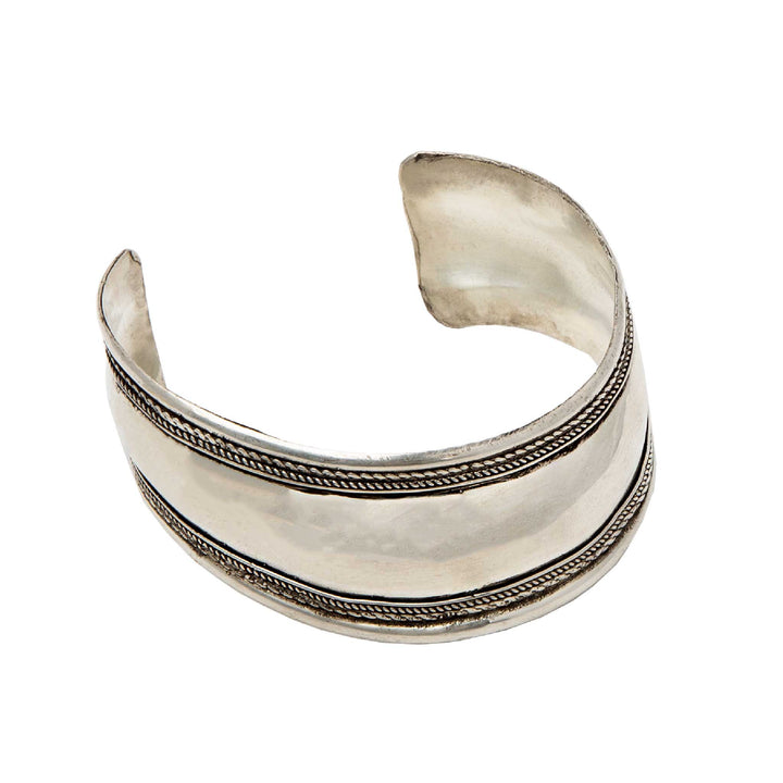 Tibetian Silver Cuff Bracelet