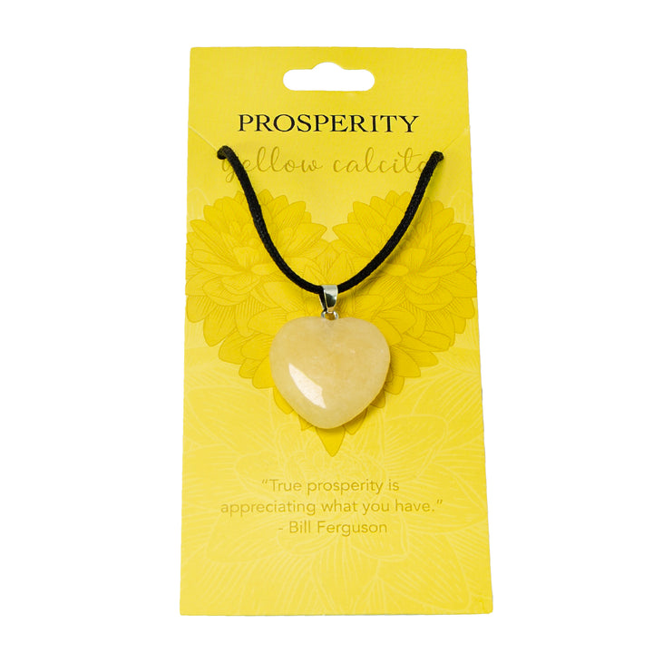 Prosperity - Yellow Calcite