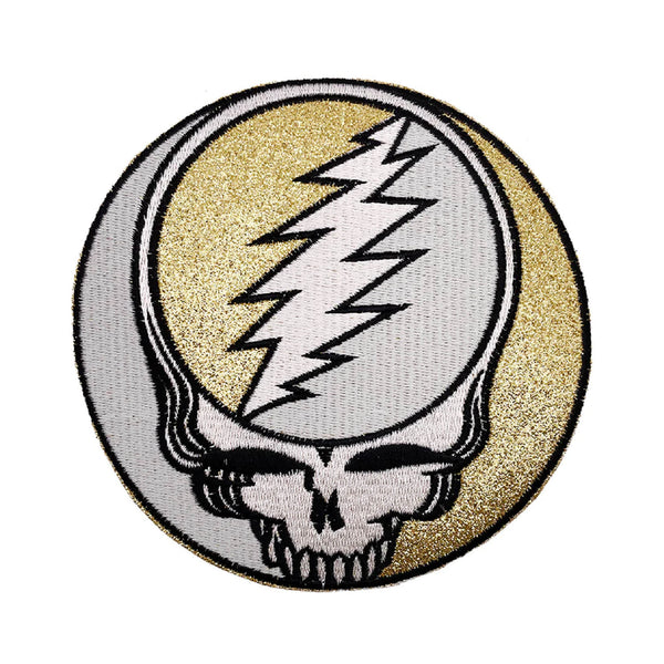 Grateful Dead SYF Silver and Gold Patch