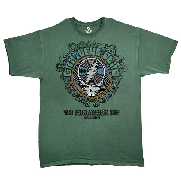 Grateful Dead Fillmore Green T Shirt