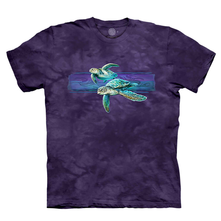 Turtle Harmony Band Tie Dye T Shirt