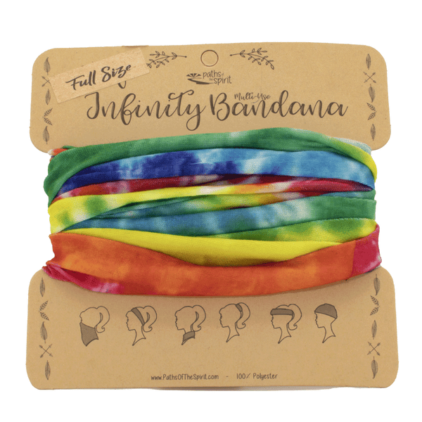Rainbow Tie Dye Headband