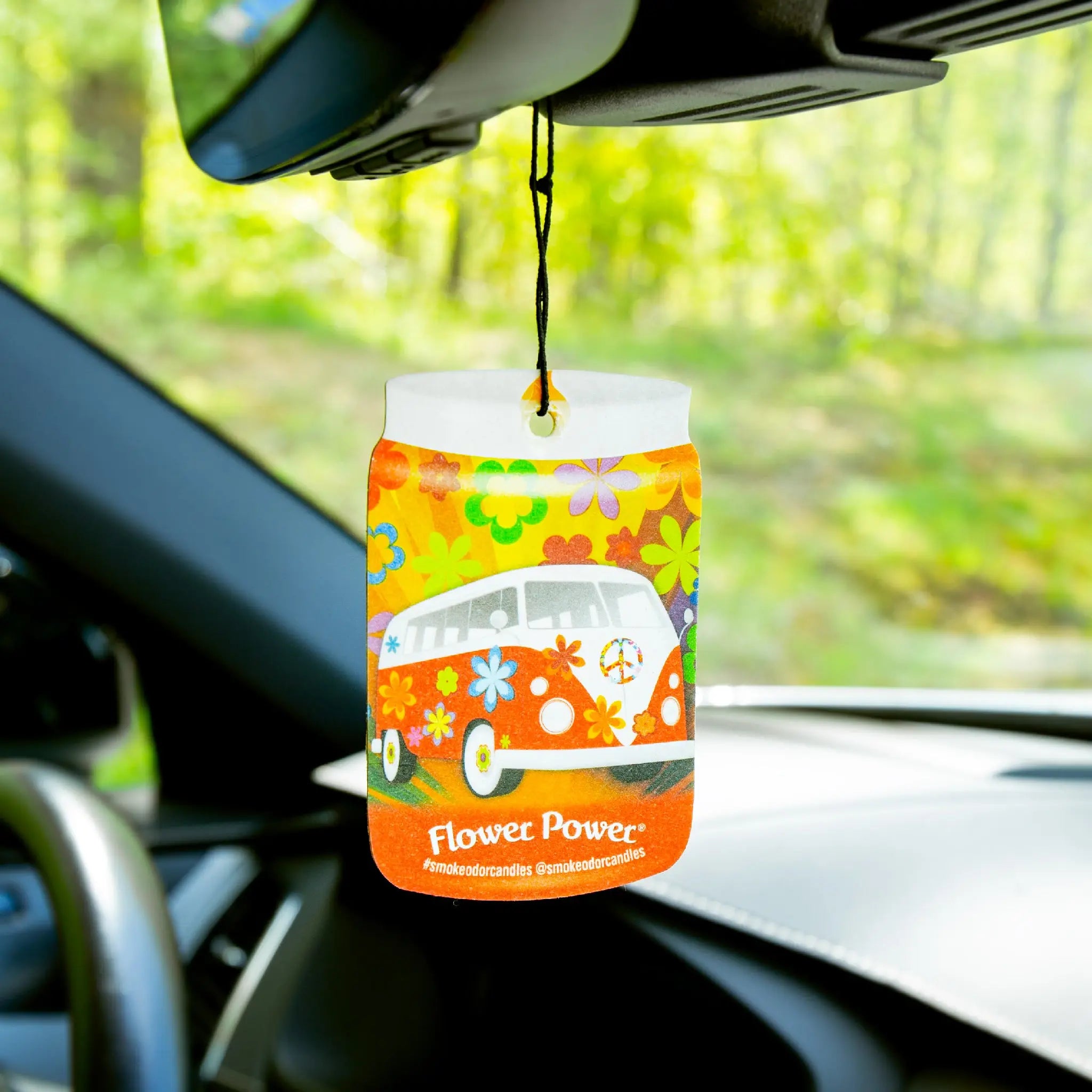 Flower Power Car Air Freshener Hippie Shop