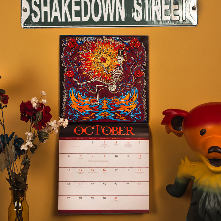 Grateful Dead 2024 Wall Calendar - Official Grateful Dead Merchandise –  Hippie Shop