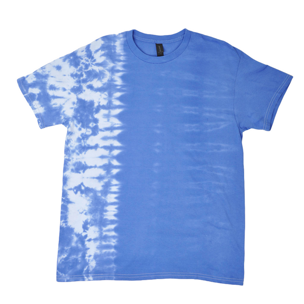 Blue Wave Track Tie Dye T Shirt