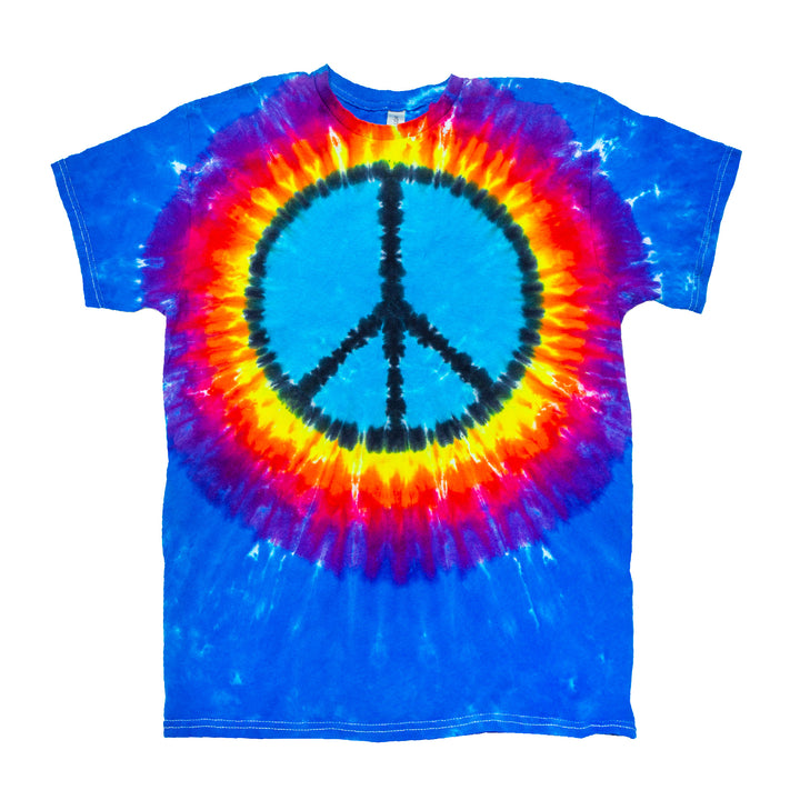 Peace On Earth Tie Dye T Shirt