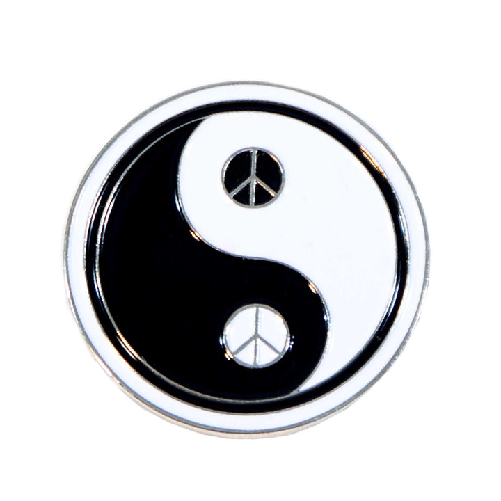 Yin Yang Peace Pin