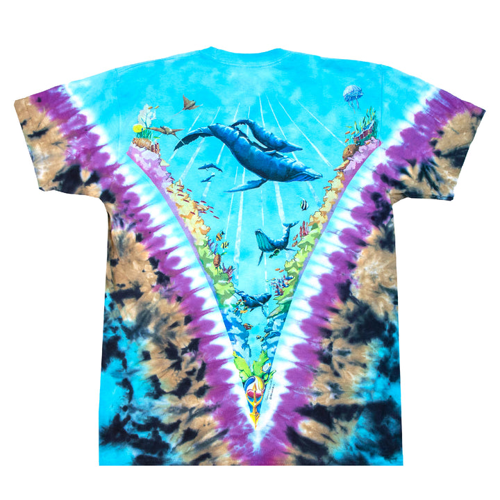 Underwater Aquatic Tie Dye  T Shirt