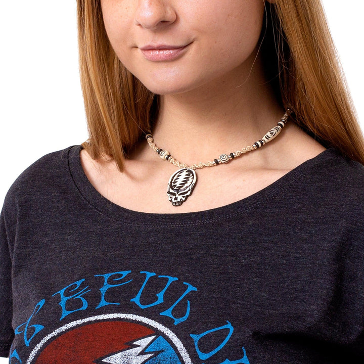 Grateful Dead Steal Your Face Necklace