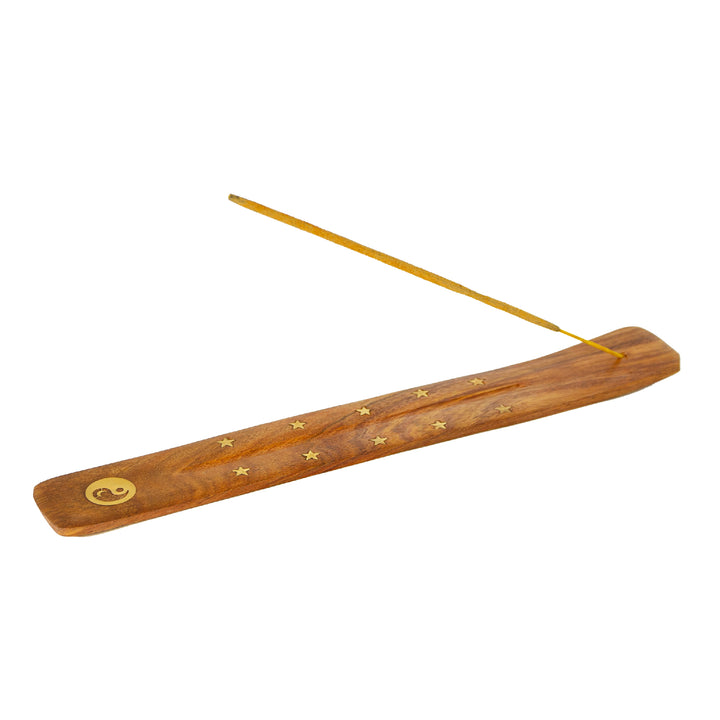 Yin Yang Wooden Incense Burner