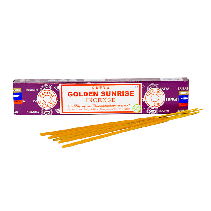 Satya Golden Sunrise Incense Sticks