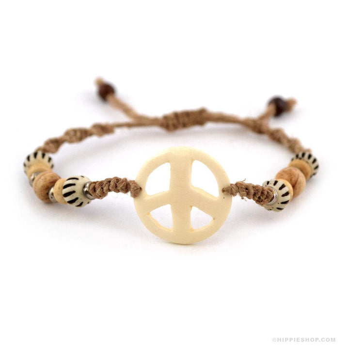 Peace Bone Bracelet