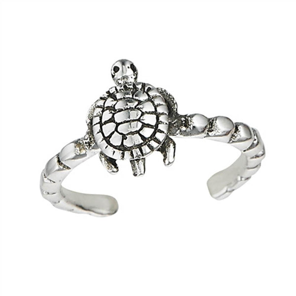 Turtle Sterling Silver Toe Ring