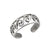 Waves Sterling Silver Toe Ring