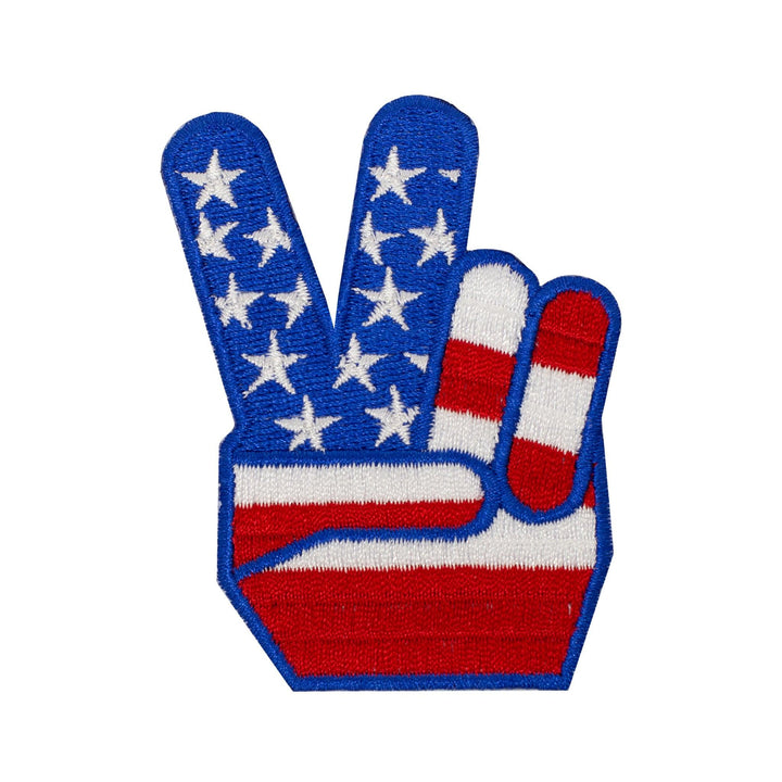 American Peace Hand Flag Patch