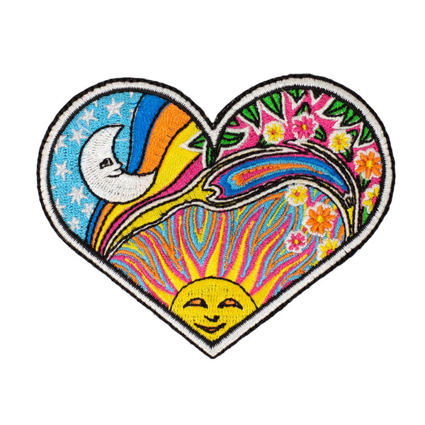 Psychedelic Celestial Heart Patch