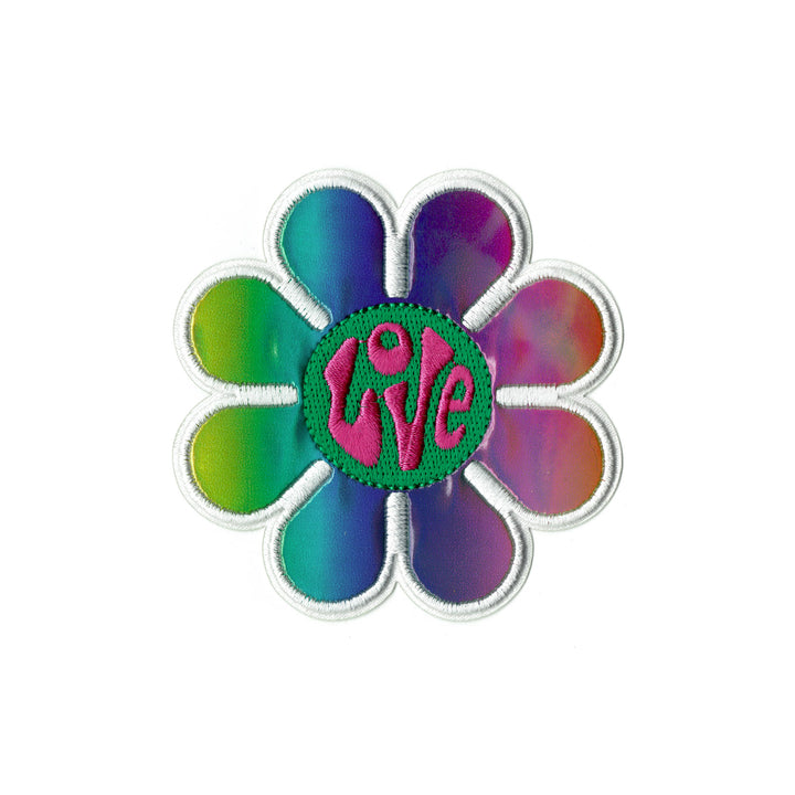 Psychedelic Love Flower Patch