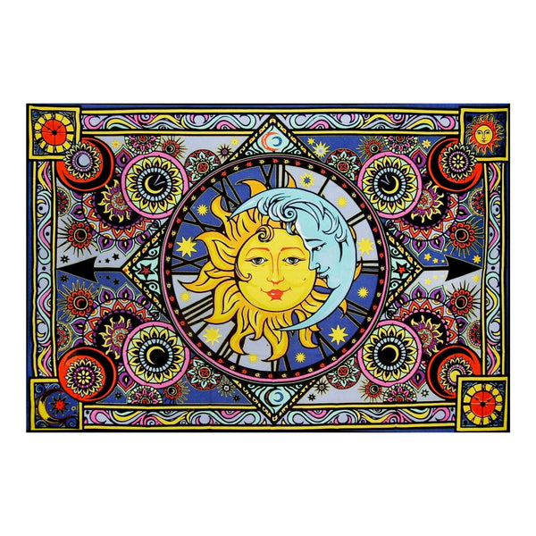 Celestial Clockwork 3D Tapestry