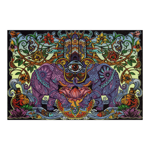 Enlightened Existence 3D Tapestry