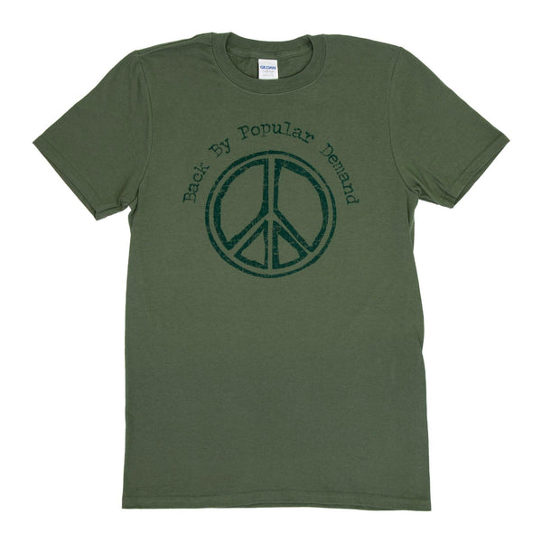 Back By Popular Demand Peace T Shirt