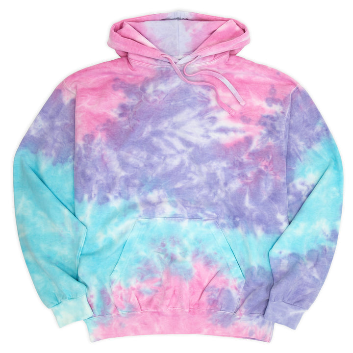 Cotton Candy Crackle Tie Dye Hoodie