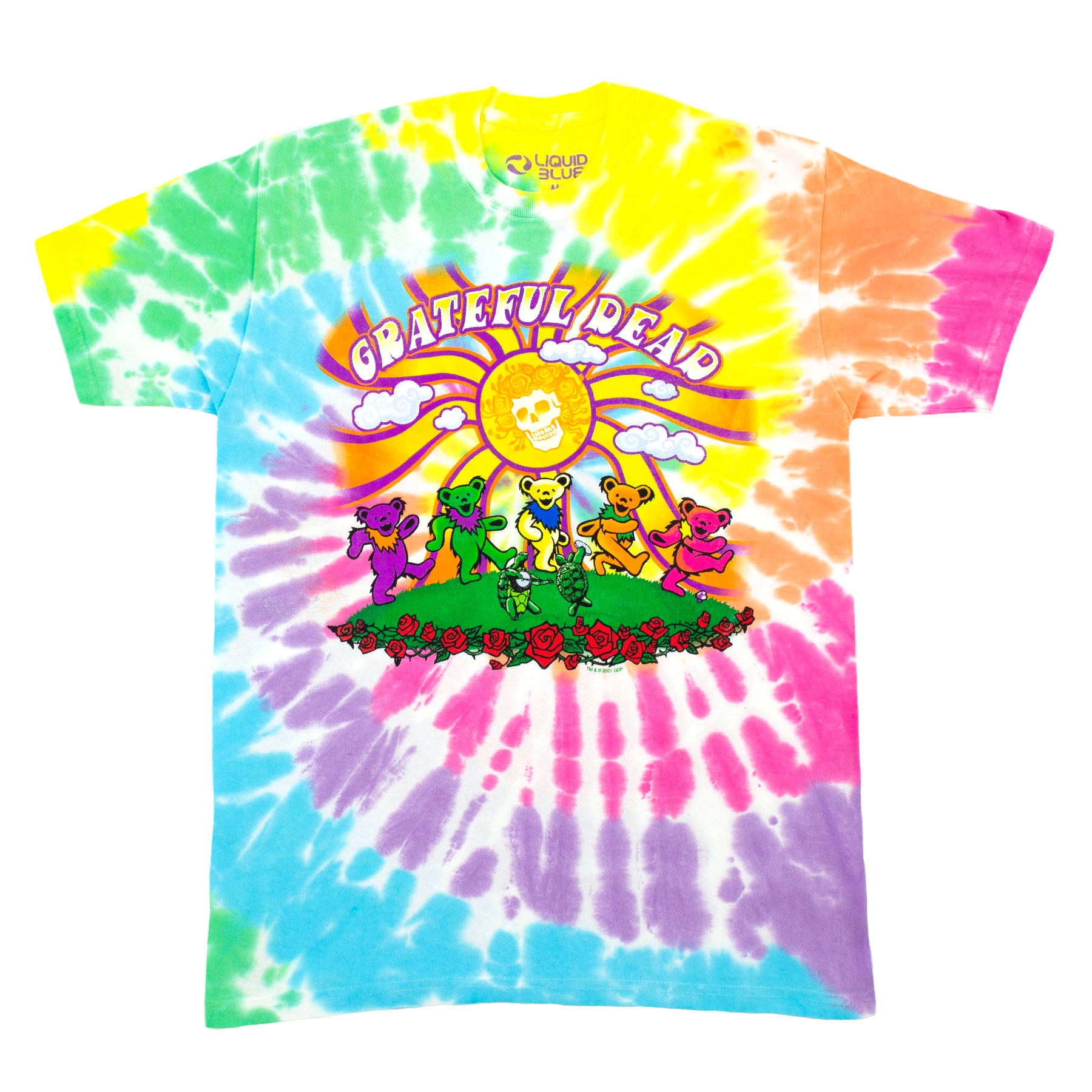 Sunshine Bears Grateful Dead Tie Dye T Shirt – Hippie Shop