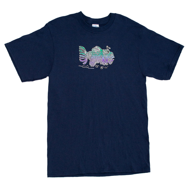 Jerry Garcia Art Fish T Shirt