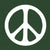 Peace Sign Bumper Sticker