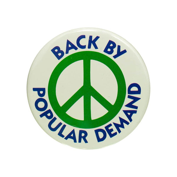 Back By Popular Demand Button