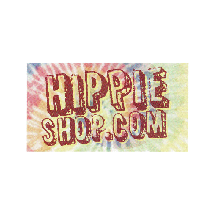 Hippie Shop Distressed Tie Dye Sticker