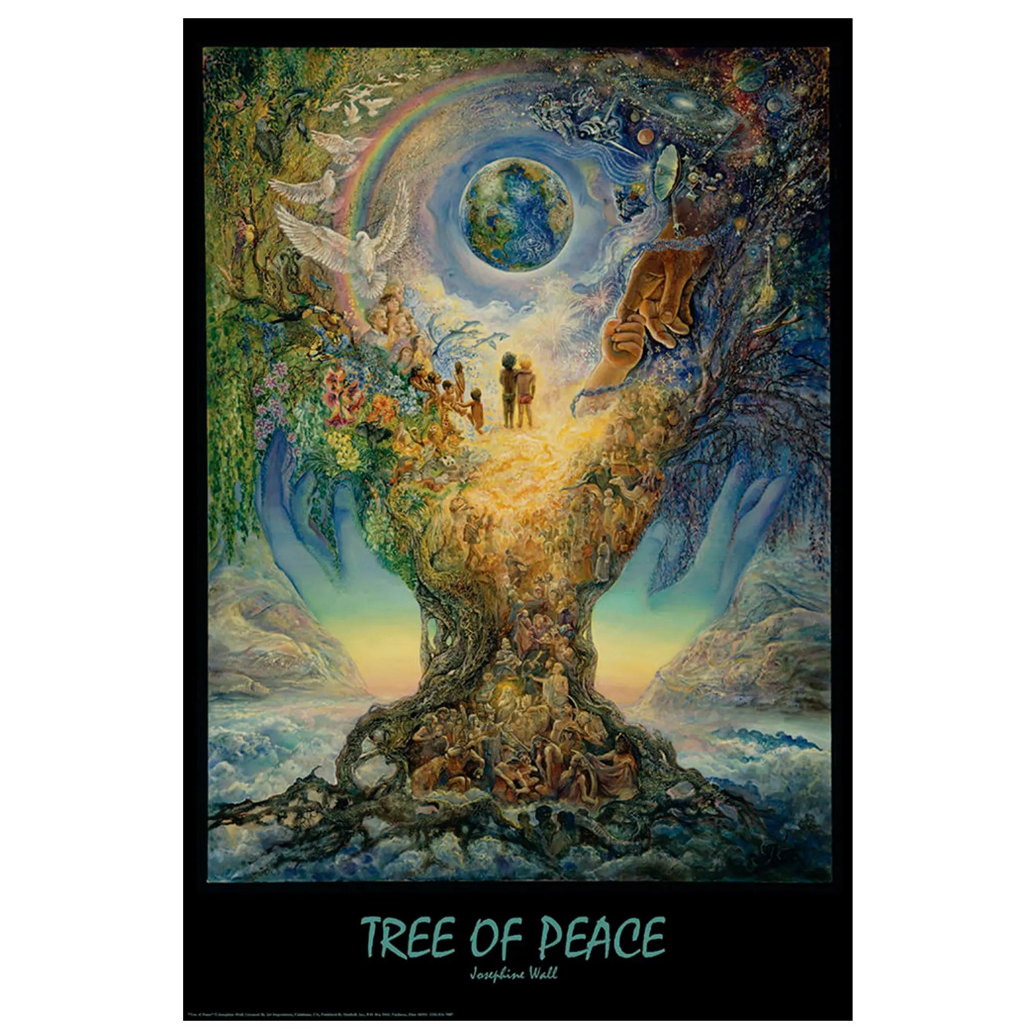 Peace Tree Poster