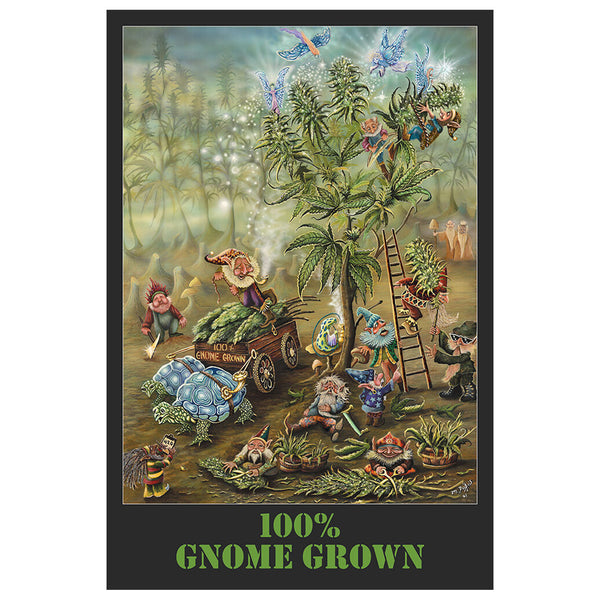 Gnome Grown Poster