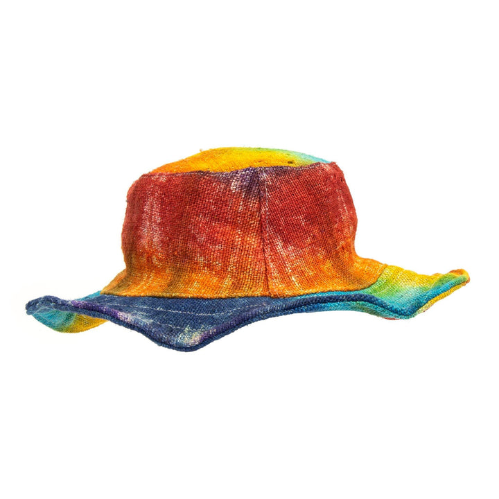 Rainbow Tie Dye Hemp Hat