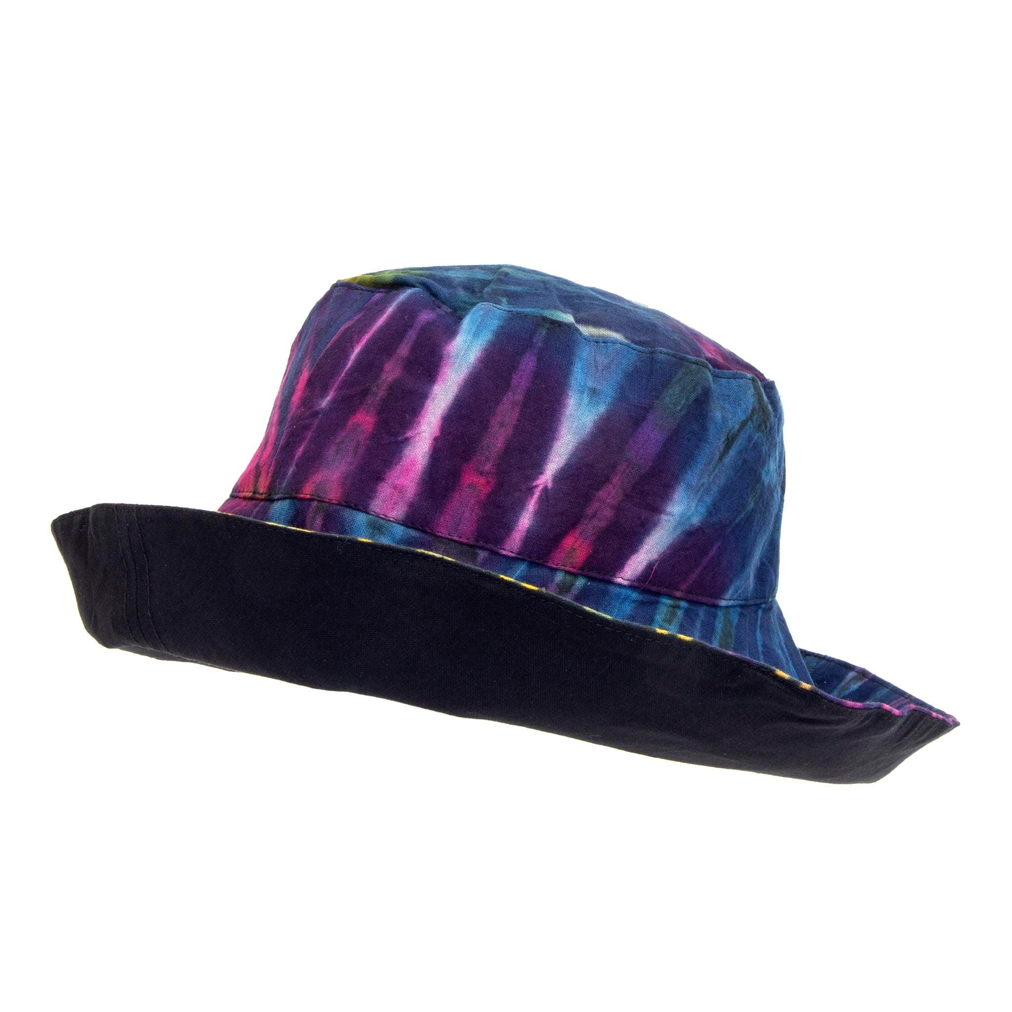 Solstice Tie Dye Sun Hat – Hippie Shop