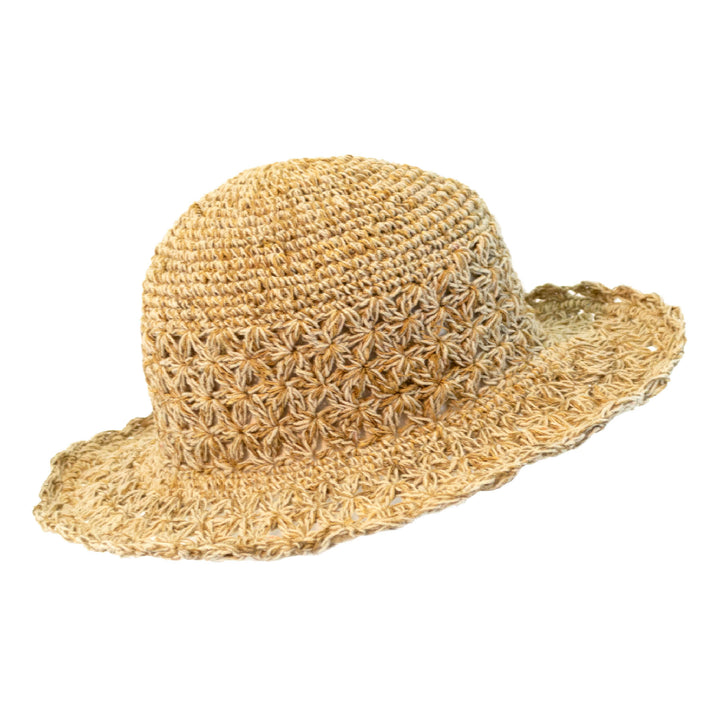 Here Comes The Sun Crocheted Hemp Hat