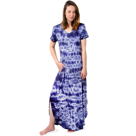 Indigo Essence Tie Dye Dress – Hippie Shop